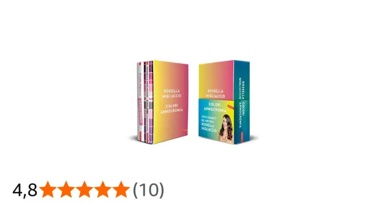 Libri "Colori Armocromia" di Rossella Migliaccio, una guida per imparare come abbinare i colori e scoprire il proprio stile.